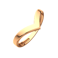 Кольцо из розового золота 200072-CD