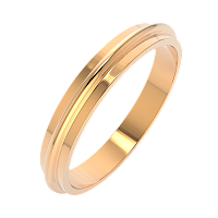 Кольцо обручальное из розового золота 1430120.14K.R