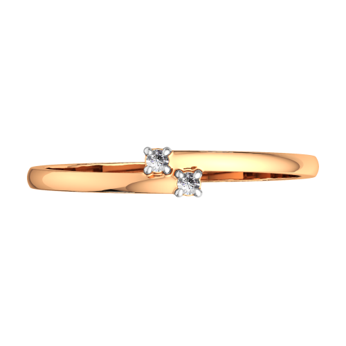 Кольцо из розового золота с фианитом 2101199.14K.R.ZZ фото 3