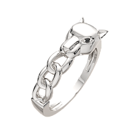 Кольцо из серебра с фианитом 0210962