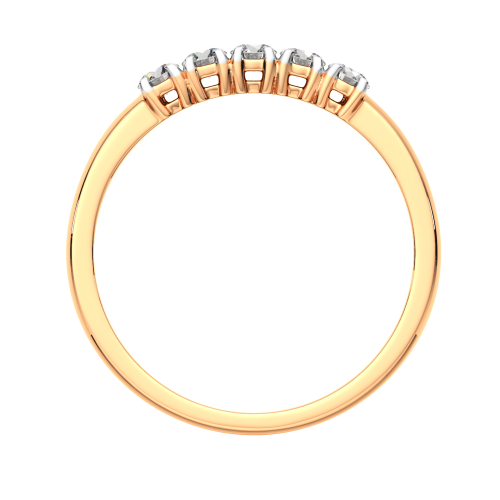 Кольцо из розового золота с бриллиантом 2D00320.14K.R.ZZ фото 4