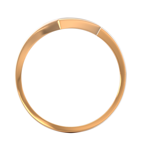 Кольцо из розового золота с фианитом 210873.9K.R фото 3