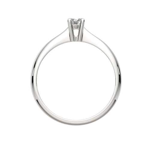 Кольцо помолвочное из белого золота с бриллиантом 2D00359.14K.W.ZZ фото 4