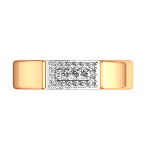 Кольцо из розового золота с бриллиантом 2D00436.14K.R.ZZ фото 3