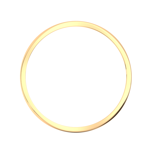 Кольцо обручальное из розового золота 103016.14K.R фото 4