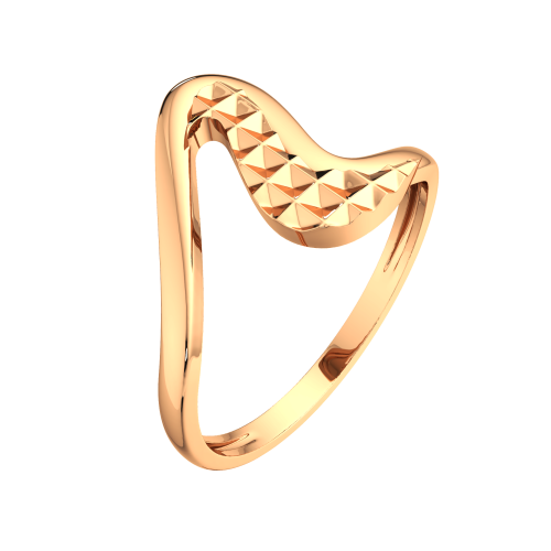 Кольцо из розового золота 200176.14K.R фото 2